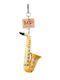 Musicianxdesigner Saxophone Keychain