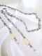 Bike Chain Silber Brillenkette aus Stahl
