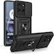Tech-Protect Camshield Pro Umschlag Rückseite Silikon / Kunststoff Schwarz (Motorola Moto G86 5G)