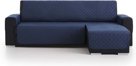 Sofazip Elastic Cover for Corner Sofa Navy Blue 180εκ. 1pcs SZMATCBLEUMARIN