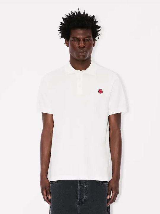 'boke Flower' Polo Μπλούζα Κοντομάνικη Off White