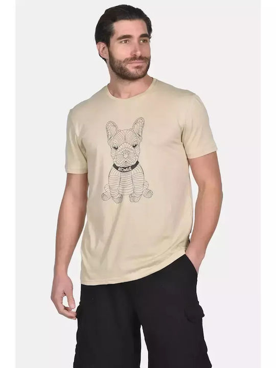 Clever T-shirt Beige