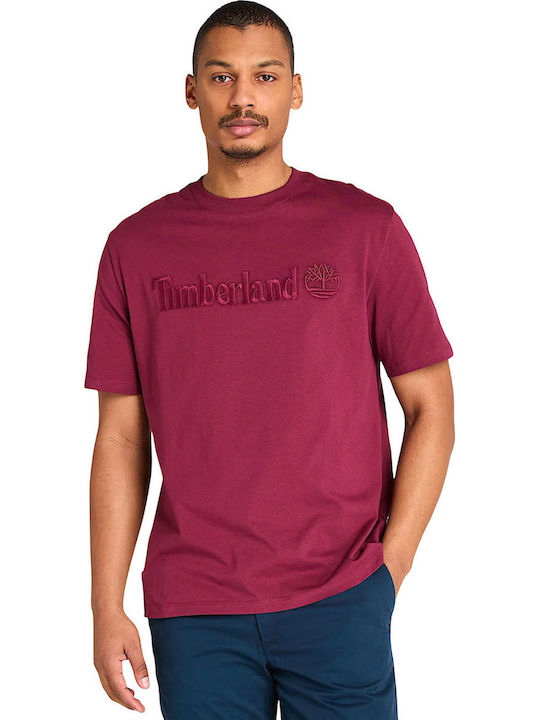Timberland T-shirt Μπορντό