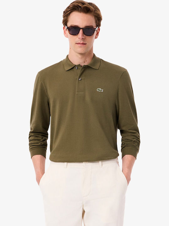 Lacoste Polo Long Sleeve Blouse Khaki