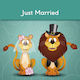Grußkarte Happy Cards Just Married Hc43