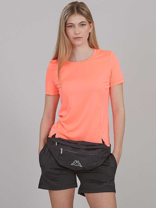 Kappa Eria Women's Athletic T-shirt Orange