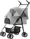 Denik Pets Dog/Cat Carrying Gray Stroller L103xW56xH50cm