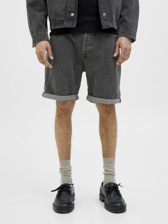 Herrenshorts Jeans Black