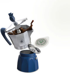 Borbone Moka Ciao Μπρίκι Espresso 3cups E.s.e Pod System +15 Κάψουλες Δώρο