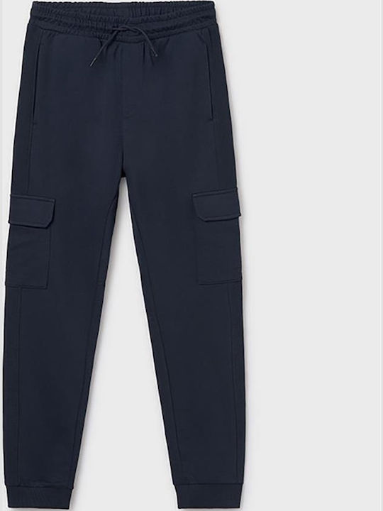 Mayoral Kids' Cargo Pants Navy Blue
