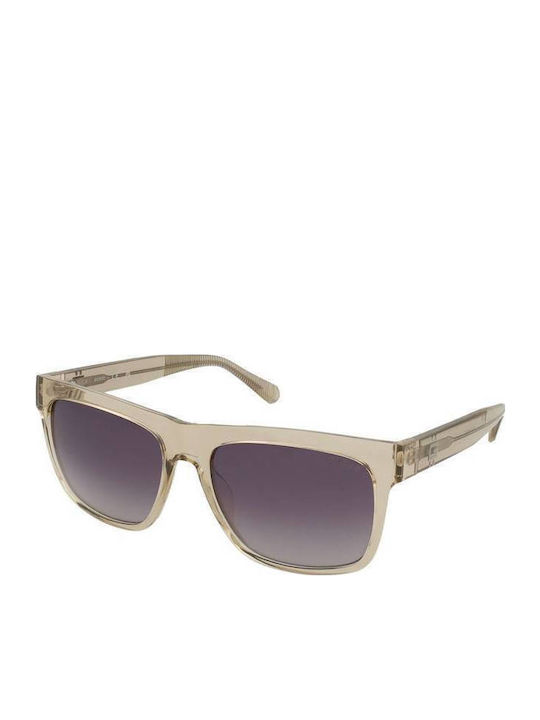 Guess Unisex Γυαλιά Ηλίου με Μπεζ Κοκκάλινο Σκε...