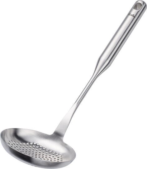 Fissler Ρηχή Κουτάλα Ξαφρίσματος Τρυπητή Ανοξείδωτη Ασημί 35cm