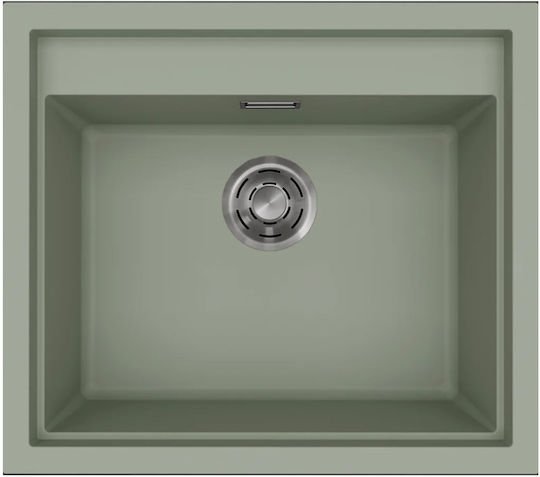 Elleci LKS10582 Ένθετος από Συνθετικό Γρανίτη Μ57xΠ50cm Πράσινος
