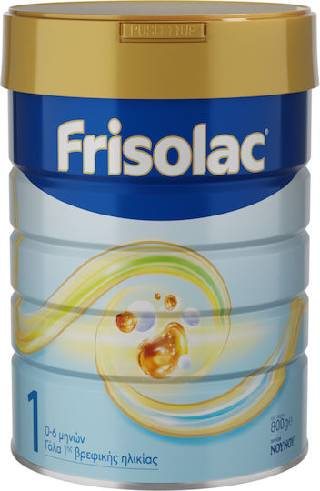 ΝΟΥΝΟΥ Γάλα σε Σκόνη Frisolac για 0+ Μηνών 800gr