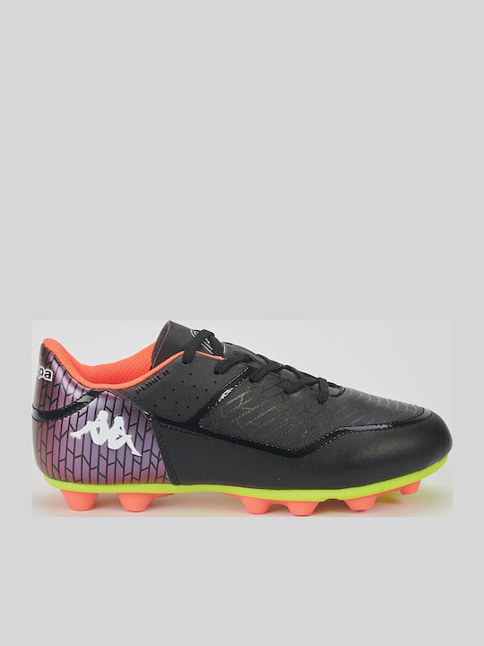 Kappa Player Kids Molded Soccer Shoes Black
