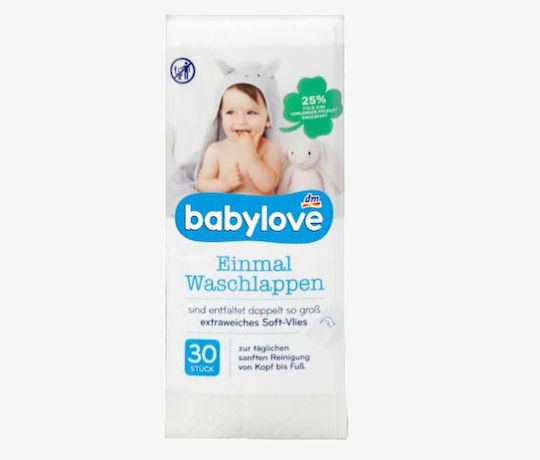 Hypoallergen Babytücher ohne Alkohol & Parabene 30Stk