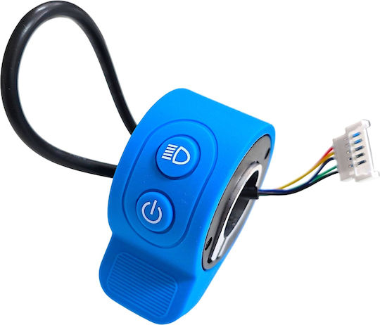 Throttle Replacement for Electric Scooter in Blue Color RX7-010A