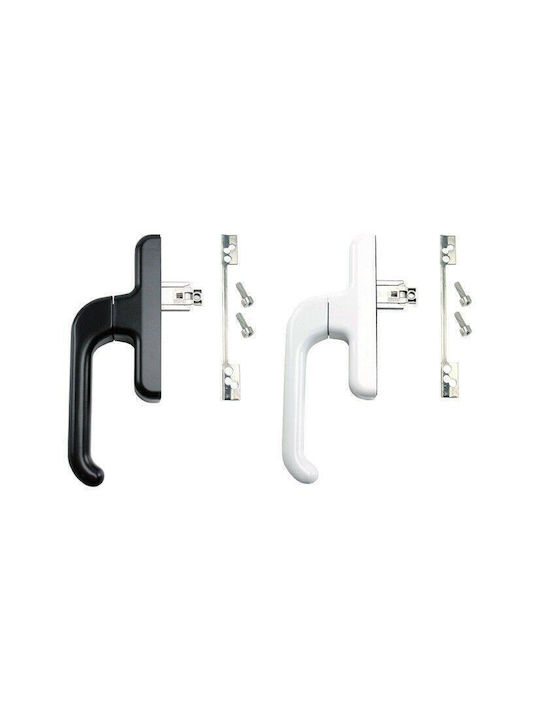 Giesse Espag Window Handle Black 01094