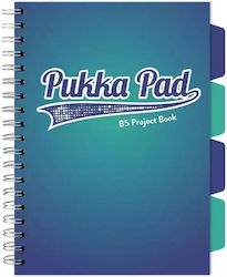 Pukka Τετράδια Ριγέ Project Book Μπλε 3τμχ