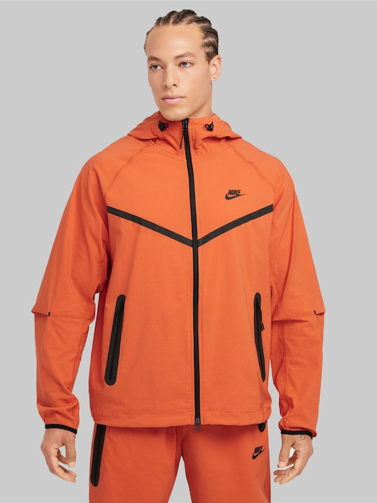 Nike Μπουφάν Πορτοκαλί