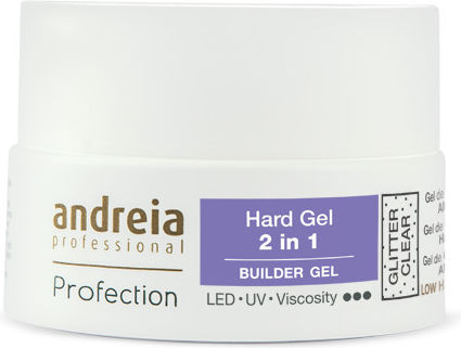 Andreia Professional Bauherren-Gel Falsche Nagelgel Transparent 22gr