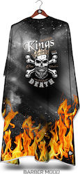 Barber Mood Haarschneideumhang Fire Skull Bm-c