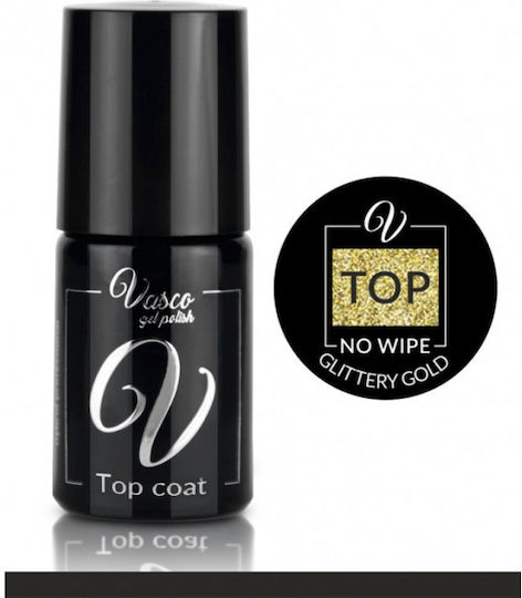 Vasco Top Coat pentru lacuri de unghii semipermanente 6ml
