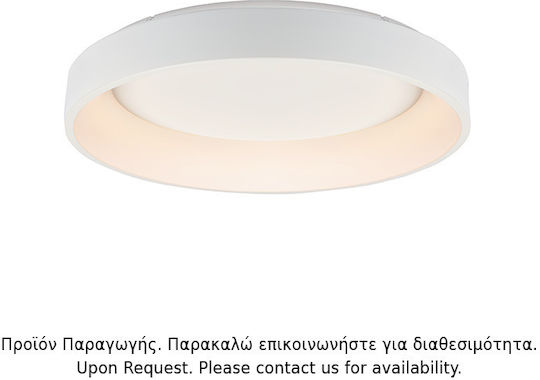 Aca Ceiling Mount Light 78cm White with Integrated LED
