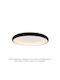 Aca Deckenleuchte 81cm Schwarz mit Integrierter LED