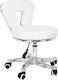Salon Tech Räder Friseursalon- und Spa-Hocker Weiß