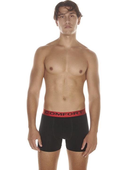 Ανδρικά Μποξεράκια Κοκκινο 4Pack