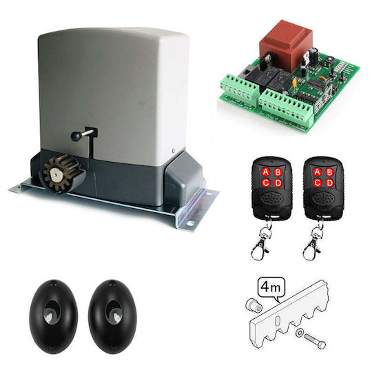 Next Systems Sliding Garage Door Motor up to 500kg PICO500-er4-FULL-KIT