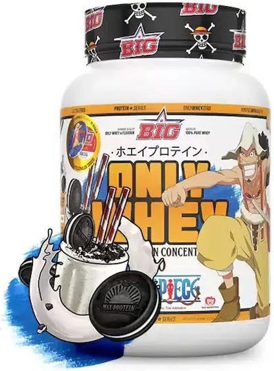 Big Only Whey Zero One Piece Протеин Суроватъчен с Вкус Бисквитки и крем 1kg
