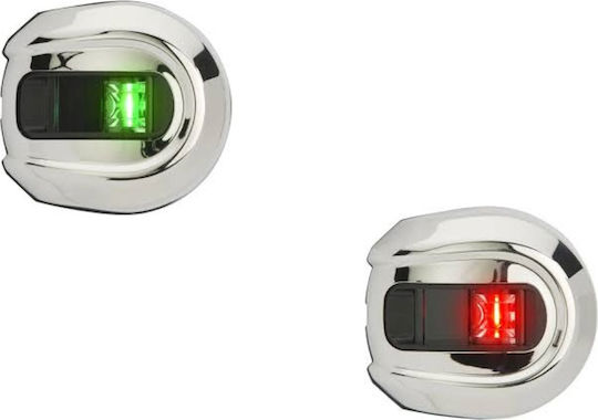 Set Lumini De Navigație Montate Led Attwood Inox