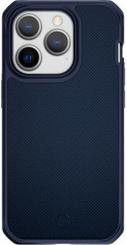 Itskins Балистичен Наилон R Подсилен Калъф За Iphone 14 Pro Син