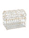 Keskor Dekorative Truhe Metallisch Gold 36x26x31cm