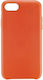 Beetlecase Case Iphone 6 7 8 Se20 In Leather Orange