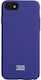 Husă Color Block iPhone SE 8 7 6s 6 Rigidă Soft Touch Violet