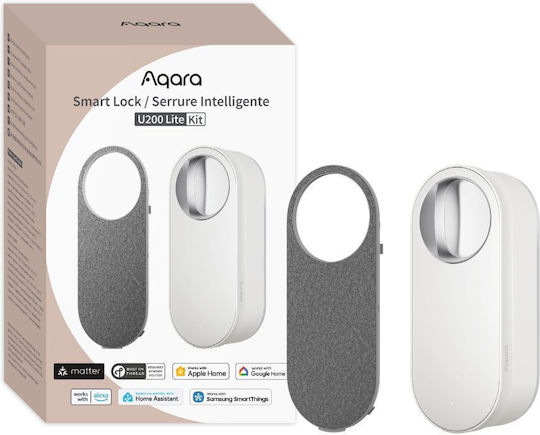 Aqara Електронна Ключалка U200 в цвят Бял с Връзка Bluetooth