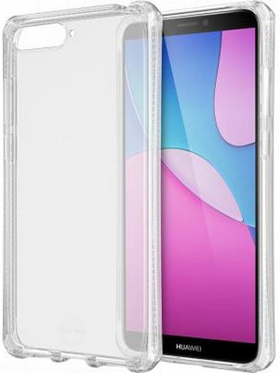 Itskins Case Huawei Y6 2018 Semi-Rigid Spectrum Transparent