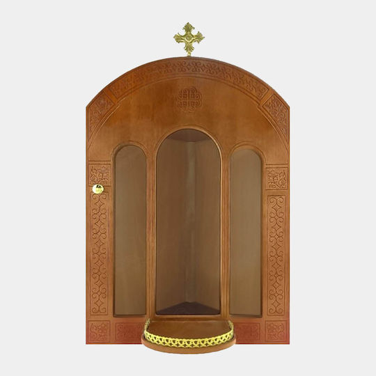 Großes Eikonostase Eckbasis Reihe 40 Traditionell 69,5 x 47 x 29 cm