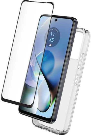Bigben Connected 2 В 1 Аксесоарен Комплект Motorola G54 5g Прозрачен