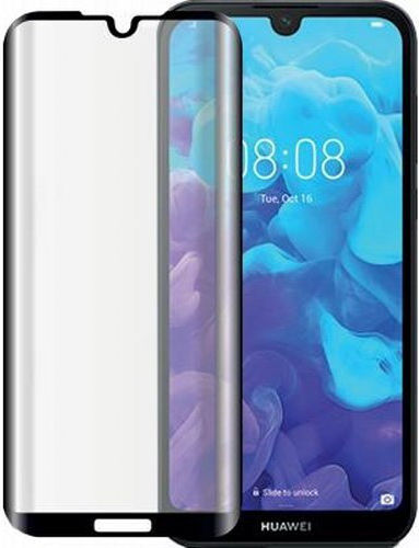 Bigben Connected Gehärtetes Glas Displayschutz Huawei Y5 2019 Fleckenfrei Transparent Schwarz