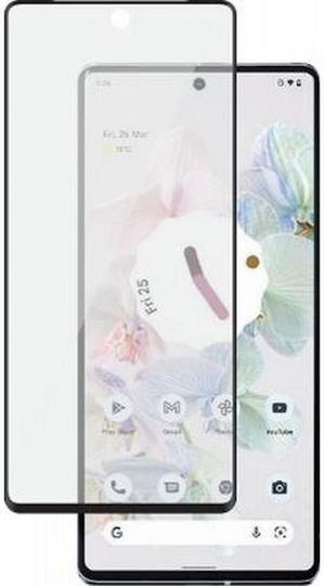 Bigben Connected Tempered Glass Screen Protector Google Pixel 7 2.5d Scratch Proof Transparent Black