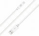 Bigben Connected USB-A Lightning Cable 2m 2.4A White
