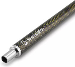 Steamulation Mundharmonikas Wasserpfeife Black Gold 1Stück