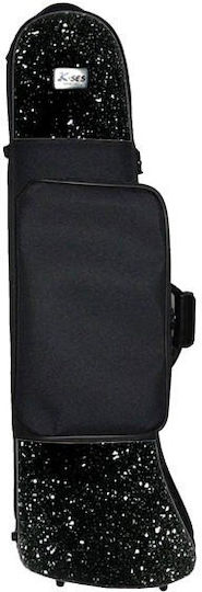 K-ses Suitcase Trombone Estuche Trombone Premium Black White Dots