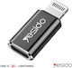 Yesido Usb-c Zu Lightning Adapter iPhone iPad Schnelles Laden Schwarz Silber