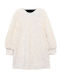 Children's Dress Long Sleeve with Sequins Blue