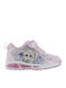Frozen Kinder Sneakers mit Klettverschluss & Lichtern Rosa